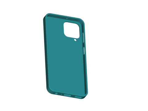 Samsung Galaxy M33 case 3D-Druckmodell