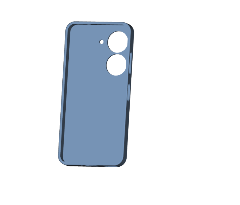 Asus Zenfone 10 Case 3D-Druckmodell .c4d .max .obj .3ds .fbx .stl .blend 