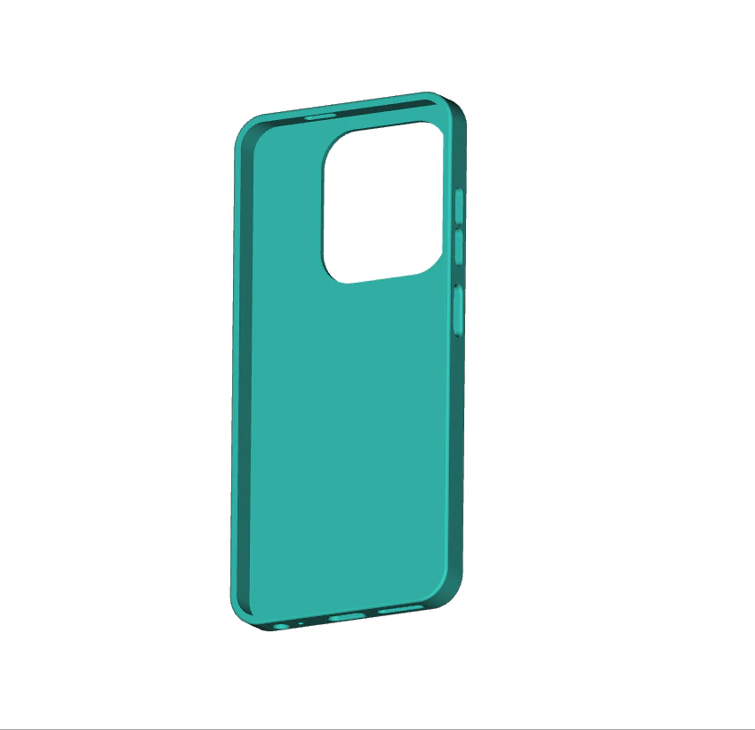 Tecno Spark Go 2024 Case 3D Print Model .c4d .max .obj .3ds .fbx .stl .blend 