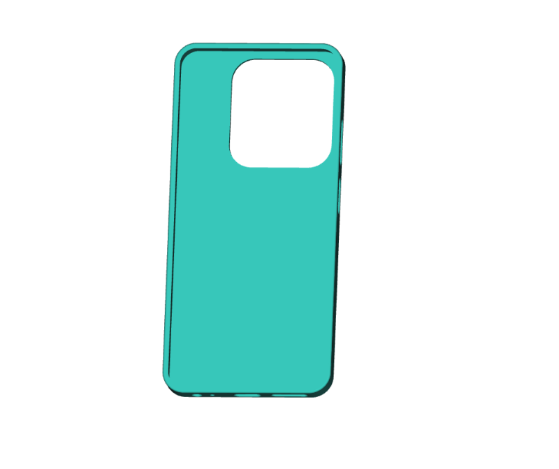 Infinix Hot 40i Case Modelo de Impressão 3D .c4d .max .obj .3ds .fbx .stl .blend 