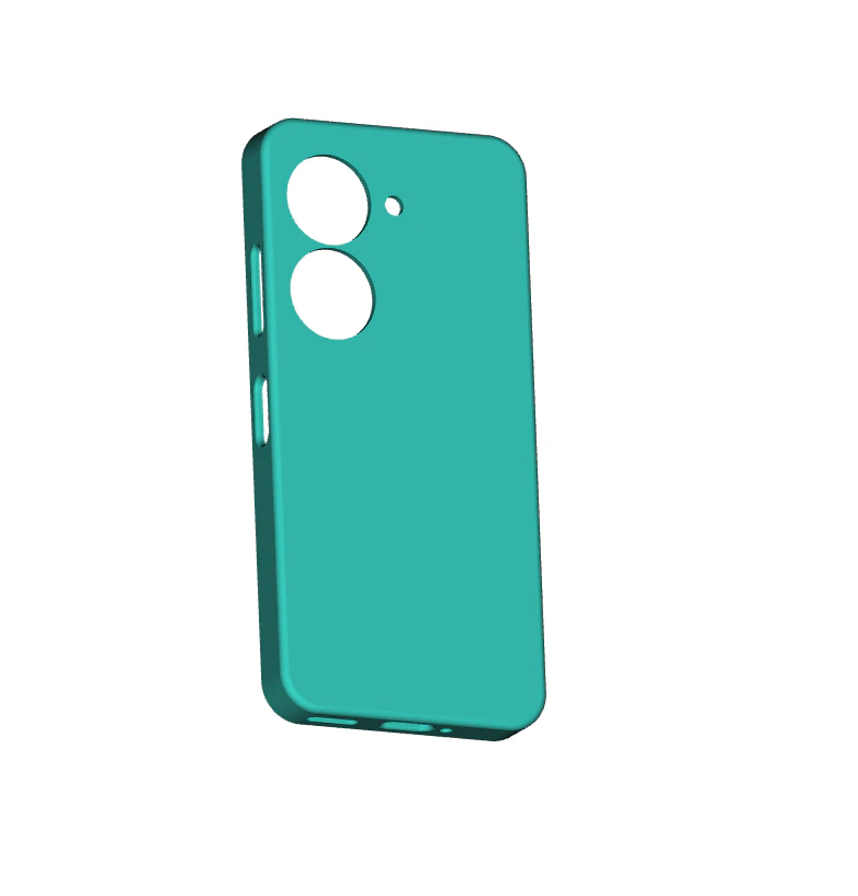 Asus Zenfone 9 Case 3D Print Model .c4d .max .obj .3ds .fbx .stl .blend 