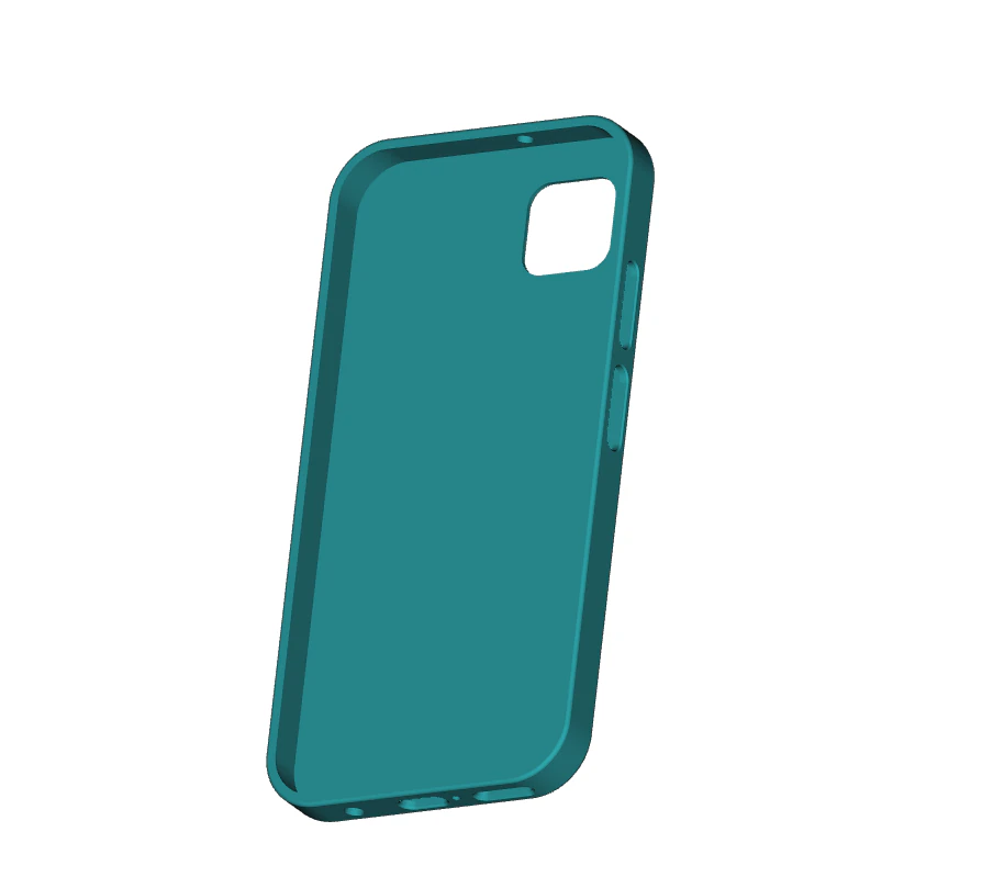 Huawei P40 Lite Case 3D Print Model .c4d .max .obj .3ds .fbx .stl .blend 