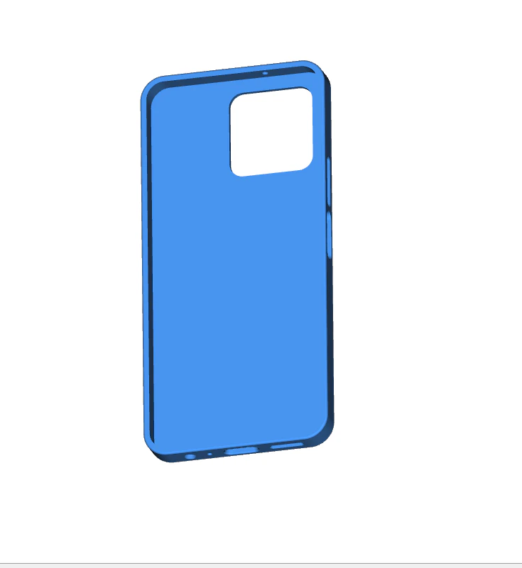 Honor X6 Case 3D Print Model .c4d .max .obj .3ds .fbx .stl .blend 