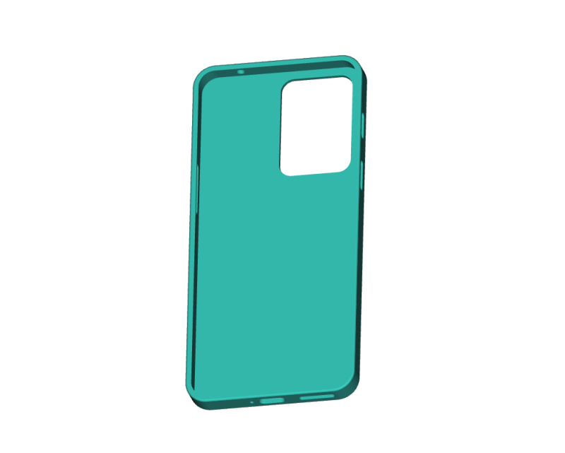 OnePlus Nord 2T Case Modelo de impresión 3D .c4d .max .obj .3ds .fbx .stl .blend 
