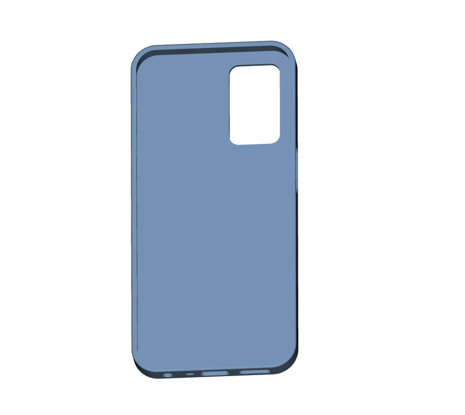 Oppo A16 Case 3D Print Model .c4d .max .obj .3ds .fbx .stl .blend 