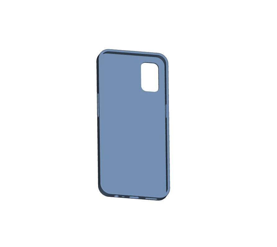 Oppo A53 Case 3D Print Model .c4d .max .obj .3ds .fbx .stl .blend 