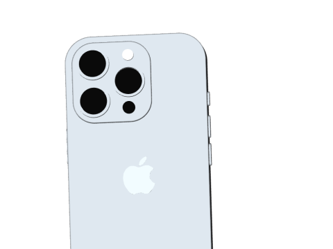 Apple iPhone 16 Pro CAD Model 3D Print Model