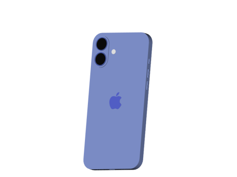 Apple iPhone 16 Plus CAD Model V2 Modèles 3D en vedette