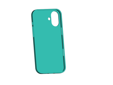 Apple iPhone 16 Plus Case Model do druku 3D