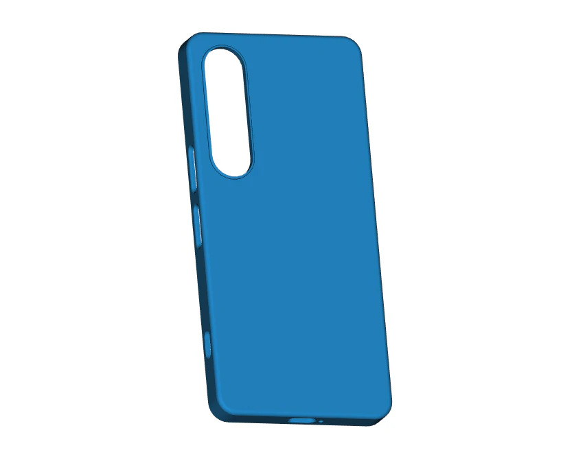 Sony Xperia 1 VII Case 3D Print Model .c4d .max .obj .3ds .fbx .stl .blend 