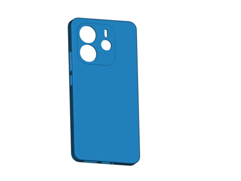 Xiaomi Redmi Note 14 4G Case 3D Print Model