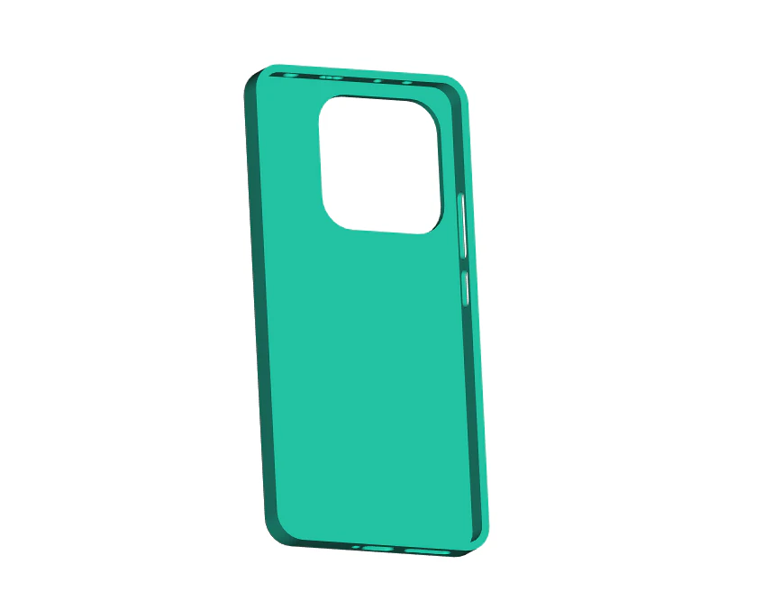 Xiaomi Redmi Note 14 4G Case V2 3D Print Model .c4d .max .obj .3ds .fbx .stl .blend