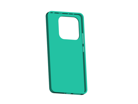 Xiaomi Redmi Note 14 4G Case V2 3D Print Model