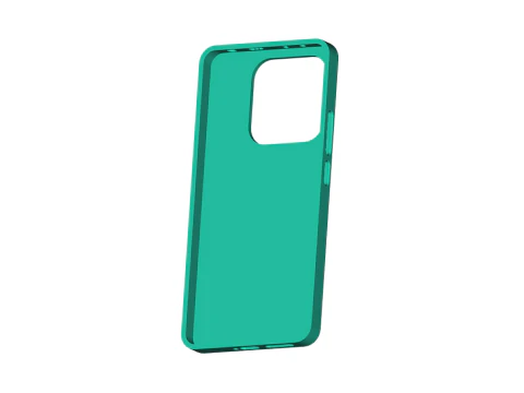 Xiaomi Redmi Note 14 4G Case V2 3D Print Model