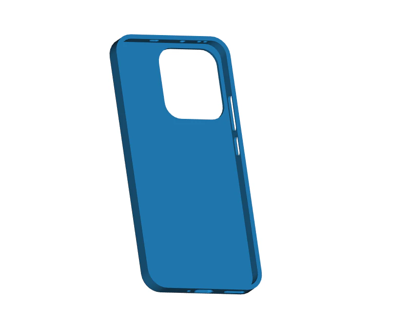 Oppo Reno14 Case 3D Print Model .c4d .max .obj .3ds .fbx .stl .blend