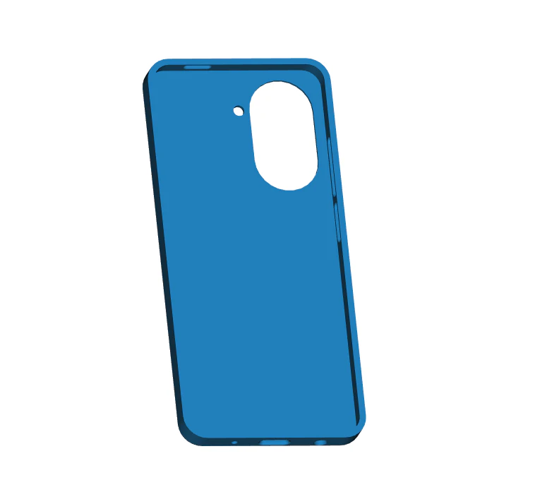 Xiaomi Redmi A5 4G Case 3D Print Model .c4d .max .obj .3ds .fbx .stl .blend 