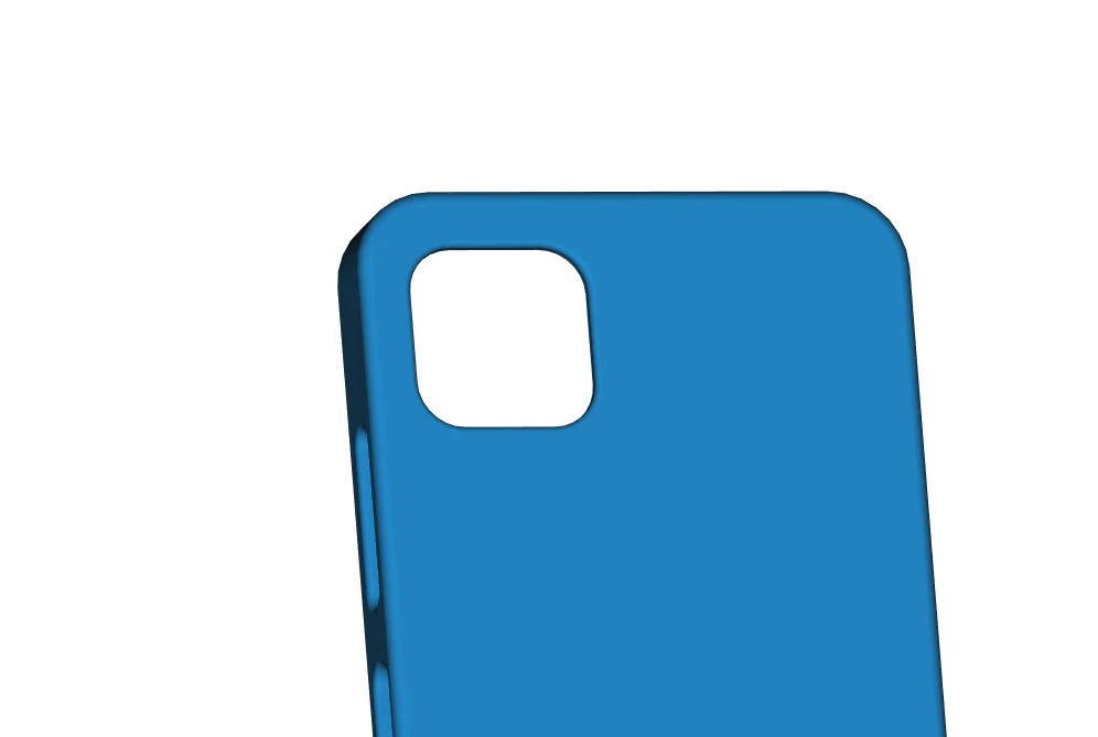 Samsung Galaxy A22 5G Case 3D Print Model .c4d .max .obj .3ds .fbx .stl .blend