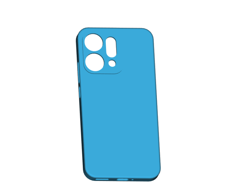 Oppo Reno14 case Modello di stampa 3D .c4d .max .obj .3ds .fbx .stl .blend 