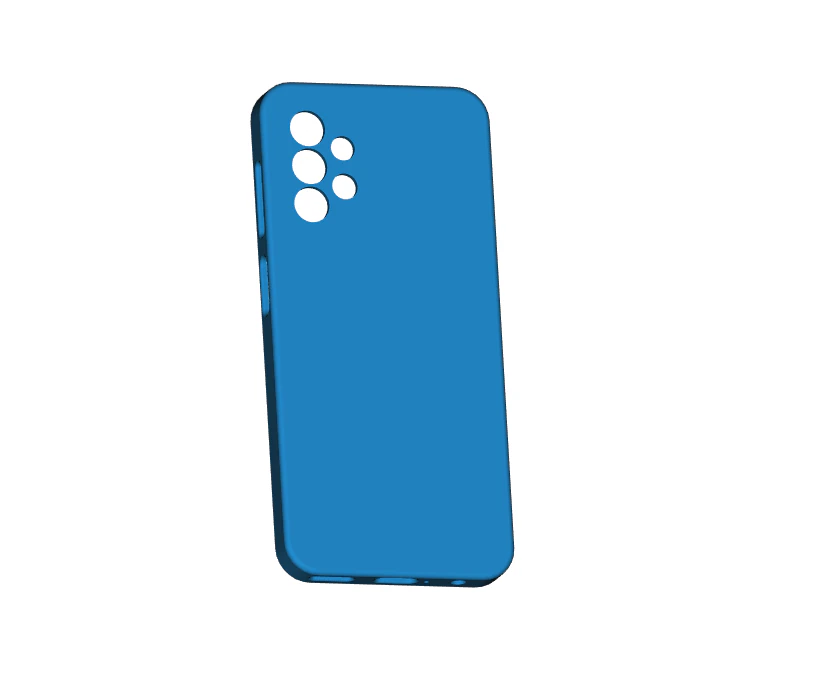 Samsung Galaxy A13 case 3D Print Model .c4d .max .obj .3ds .fbx .stl .blend 