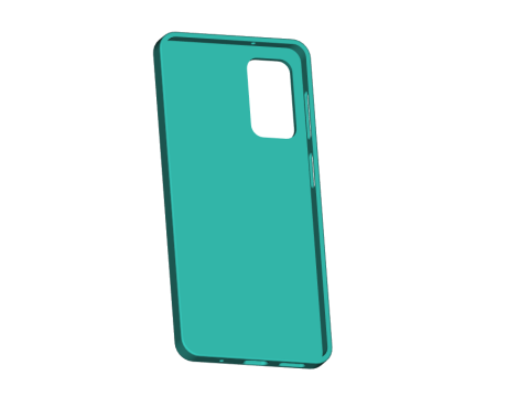 Samsung Galaxy M52 5G case 3D Druckmodell