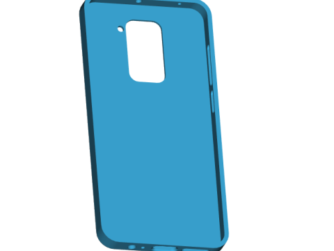 Xiaomi Redmi Note 9 Case 3D Druckmodell