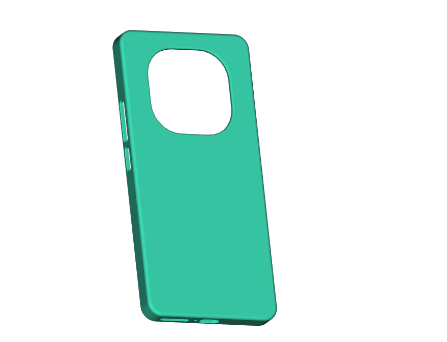 Xiaomi Redmi Note 14 Pro 4G Case 3D Print Model .c4d .max .obj .3ds .fbx .stl .blend