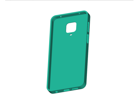 Xiaomi Redmi Note 9 Pro case 3D 프린트 모델