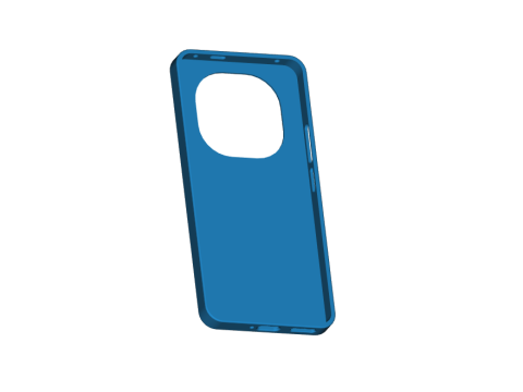 Xiaomi Redmi Note 14 Pro 5G Case 3Dプリントモデル