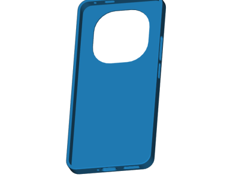 Xiaomi Redmi Note 14 Pro 5G Case 3Dプリントモデル