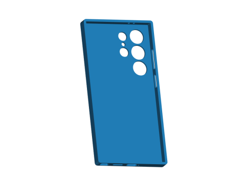 Samsung Galaxy S24 Ultra Case 3D 프린트 모델