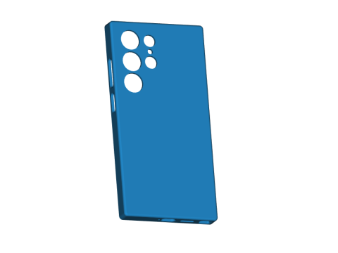 Samsung Galaxy S24 Ultra Case Model Cetak 3D
