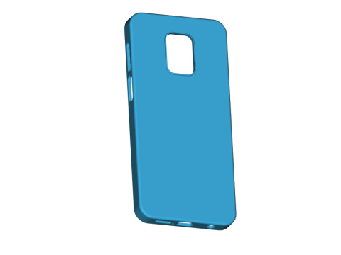 Xiaomi Redmi Note 9 Pro Max case Modello di stampa 3D