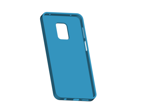 Xiaomi Redmi Note 9 Pro Max case Modello di stampa 3D