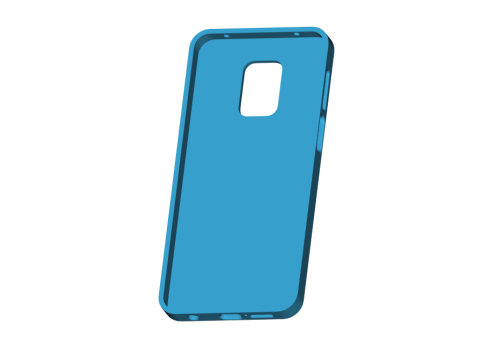 Xiaomi Redmi Note 9 Pro Max case Modello di stampa 3D
