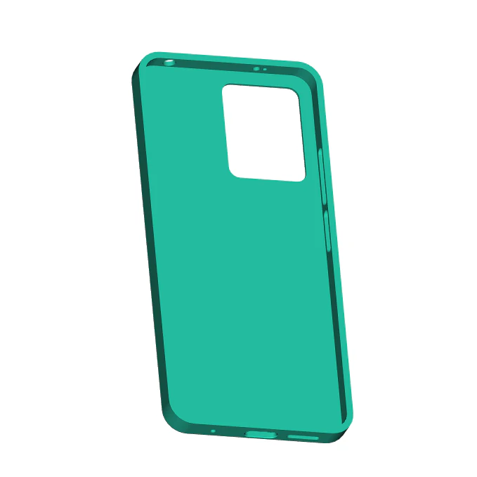 Xiaomi Redmi Note 12 4G Case 3D Print Model .c4d .max .obj .3ds .fbx .stl .blend 