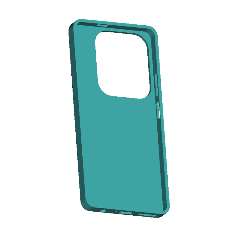 Infinix Hot 40 Pro Case 3D Print Model .c4d .max .obj .3ds .fbx .stl .blend 