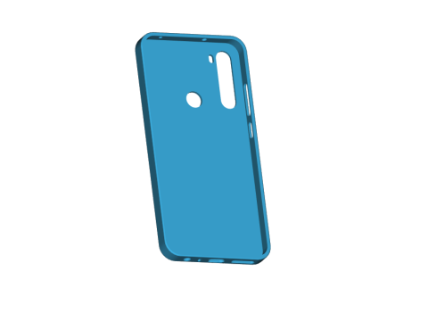 Xiaomi Redmi Note 8 Case Model do druku 3D