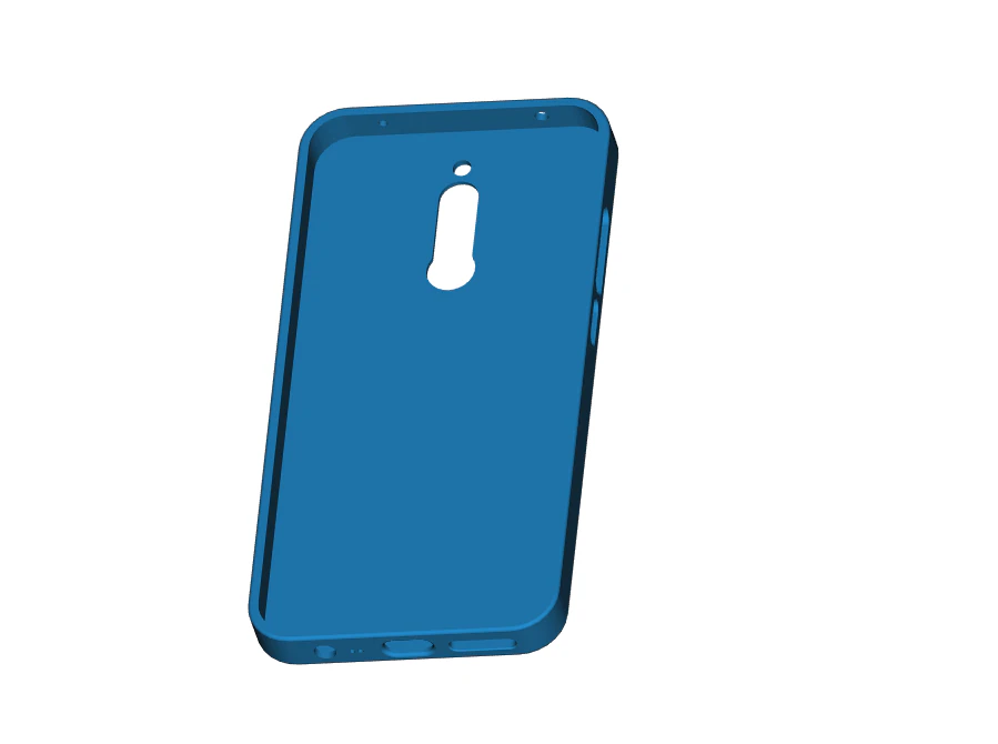 Xiaomi Redmi 8 Case 3D Print Model .c4d .max .obj .3ds .fbx .stl .blend
