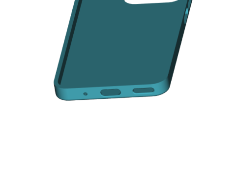 Honor X8a Case 3Dプリントモデル