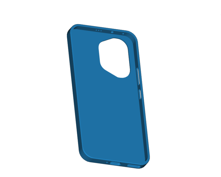 Honor 400 Case 3D Print Model .c4d .max .obj .3ds .fbx .stl .blend