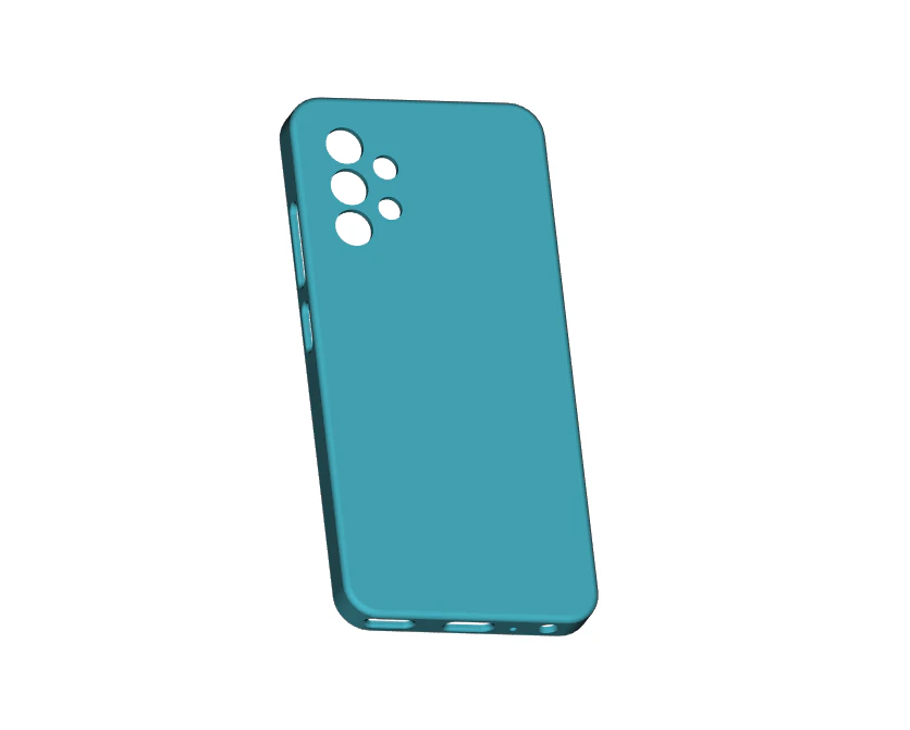 Samsung Galaxy A32 Case 3D Print Model .c4d .max .obj .3ds .fbx .stl .blend 