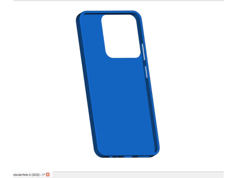 Motorola Moto G 2025 Case 3D Print Model