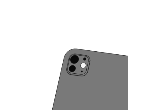 Apple iPad Pro 13 2024 CAD Model 3Dプリントモデル