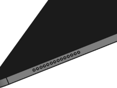 Apple iPad Pro 13 2024 CAD Model 3Dプリントモデル