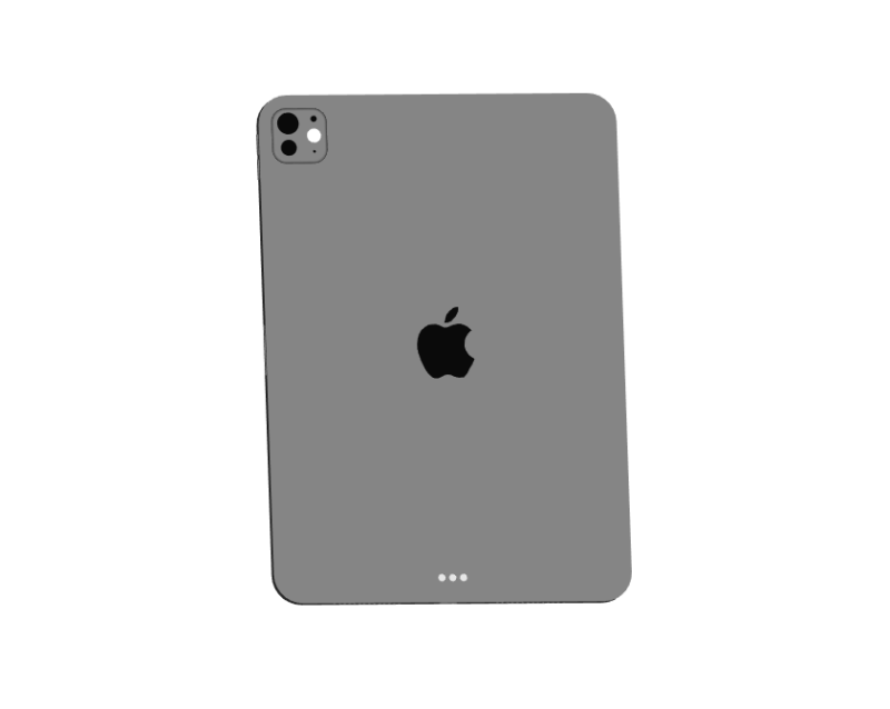 Apple iPad Pro 11 2024 CAD Model 3Dプリントモデル .c4d .max .obj .3ds .fbx .stl .blend