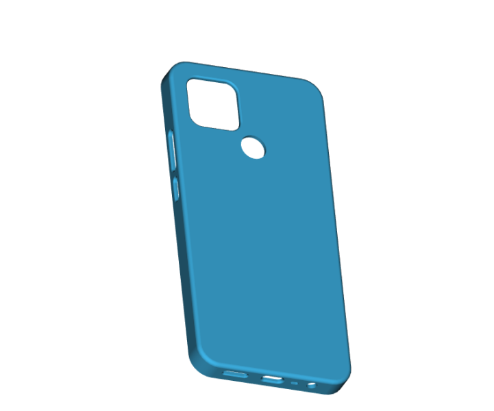 Oppo A15 Case 3D 프린트 모델 .c4d .max .obj .3ds .fbx .stl .blend