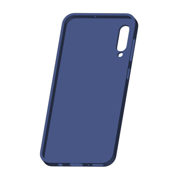 Samsung Galaxy A70 case 3D Принт Модель .c4d .max .obj .3ds .fbx .stl .blend