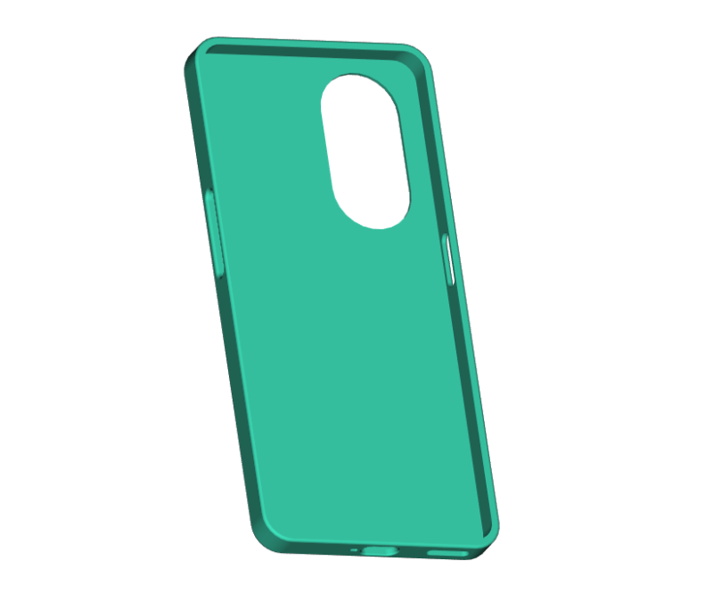 Oppo A1 Pro case Modelo de Impressão 3D .c4d .max .obj .3ds .fbx .stl .blend
