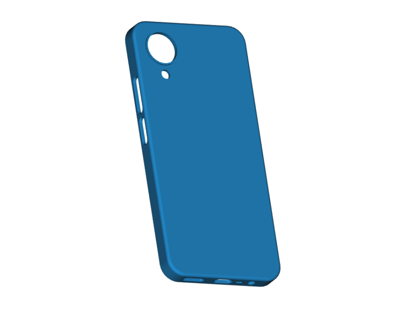 Oppo A17k case 3D 打印模型 .c4d .max .obj .3ds .fbx .stl .blend