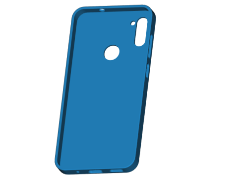 Samsung Galaxy M11 Case 3Dプリントモデル